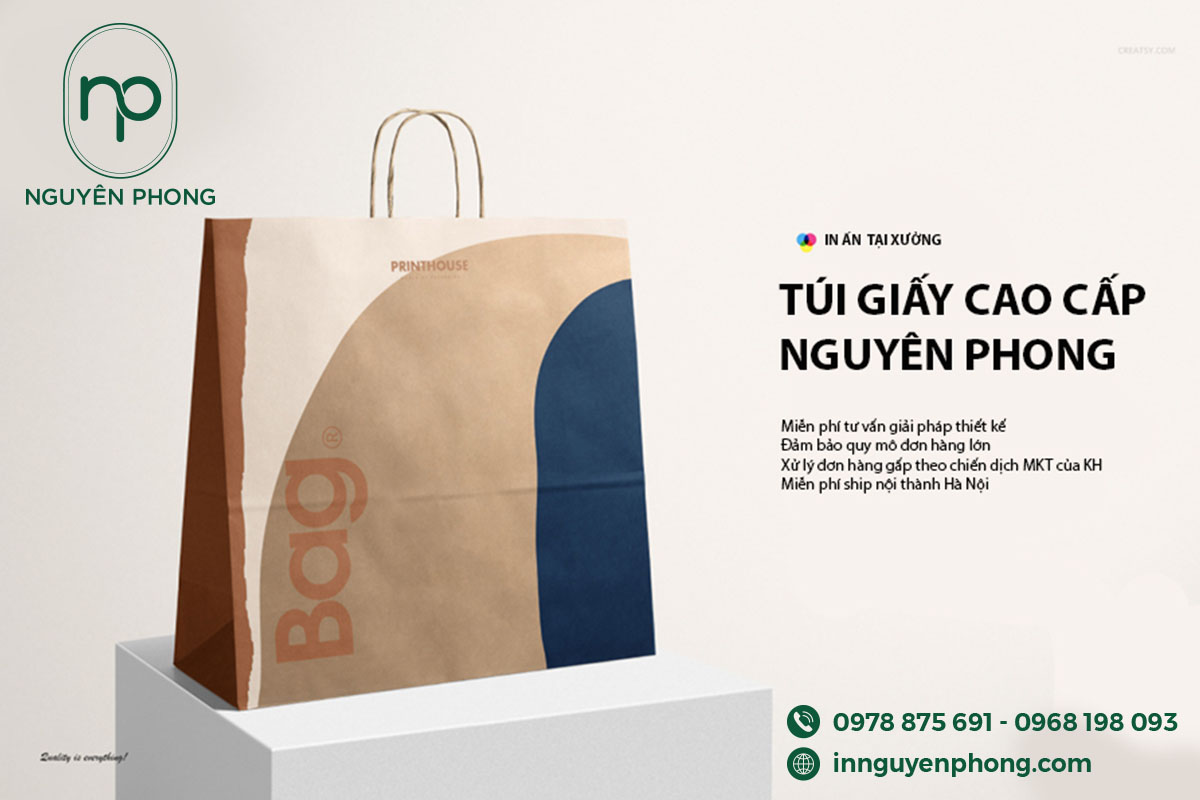 In túi đựng quà tặng đẹp ở Hà Nội